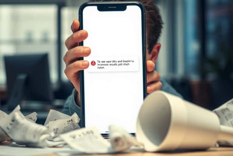 user s disappointing login experience